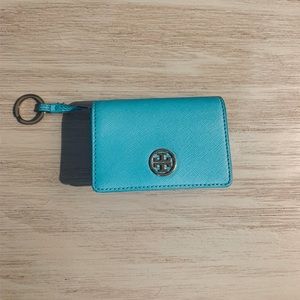 tory burch keychain wallet